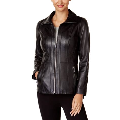 michael kors womens leather coats|Michael Kors body warmer.